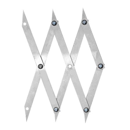 Senterfinner Picket Master Pro 3-punkts markeringsverktøy i rustfritt stål for feste av flate dybler