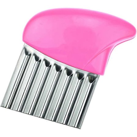 Perunalastuviipale, ruostumaton teräs, aaltoterä, lastuleikkuri, ryppyviipale, vihannesleikkuri