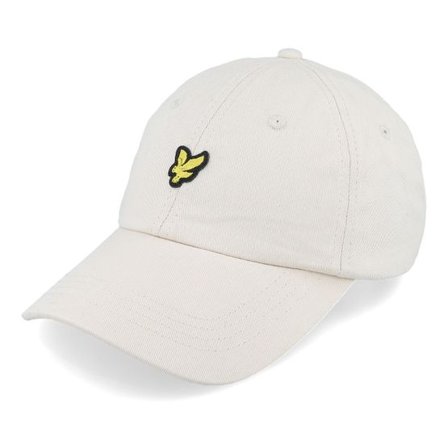 Lyle & Scott - Beige unconstructed Keps - Baseball Cap Cove Dad Cap @ Hatstore
