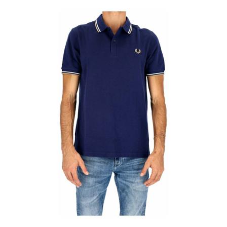 Fred Perry Polo Shirts blå, Herr, Herr, Storlek: XL