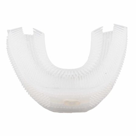 U-formad Ersättningsborsthuvud i Silikon för Automatisk Elektronisk Tandborste