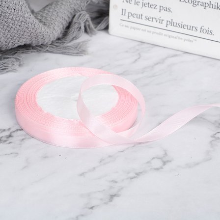 22M/rulle 10mm sidensatinband för hantverk Presentpapper Ons