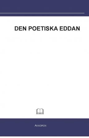 Den poetiska eddan - Bok - Häfte