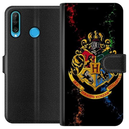 Kompatibelt Plånboksfodral till Huawei Huawei P30 lite Harry Potter