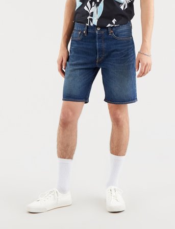 Levi's 501 Hemmed Short Fire Goin Sho - Blue - 28