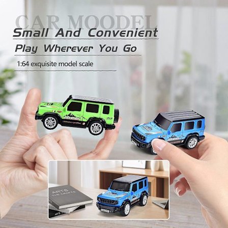 1 : 64 Mini RC Drift CarAlloy Truck Fjernkontroll Terrengkjøretøy App ControWk [DB]