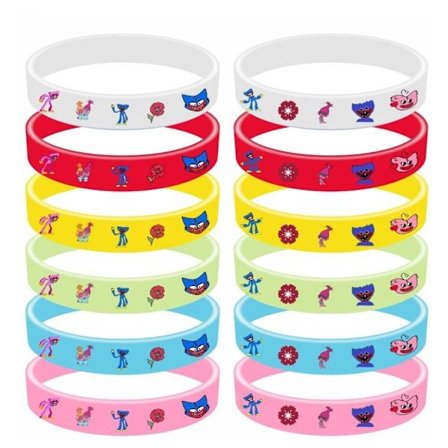 12 st Poppy Playtime Armband Kalas Barnkalas Godispåse Fyllning