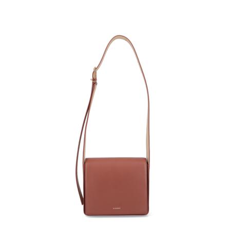 Jil Sander, Shoulder Bags Bruin, Dames, Maat:ONE Size