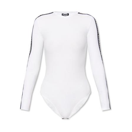Dsquared2 - Toppar - Vit - Dam - Storlek: L, Dam, Storlek: L