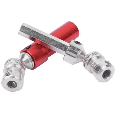 Metal CVD Bagaksel Reservedele Passer til WLtoys 12428 12423 1/12 RC Bil Rød