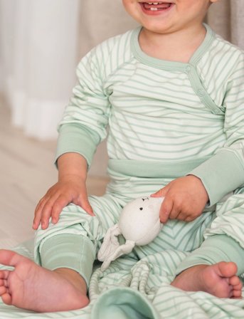 Geggamoja Baby Body Classic - Green - 50-56