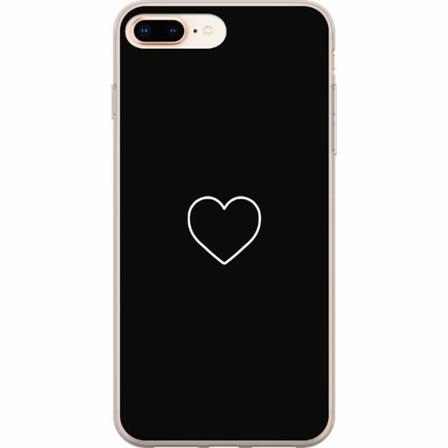 Apple Iphone 7 Plus Genomskinligt Skal Hjärta
