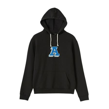 Axel Arigato Muse College Swarovski Hoodie Sort, Herre