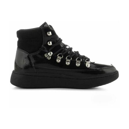 Woden Iris Full Patent Sneakers Sort, Dame, Størrelse: 36 EU
