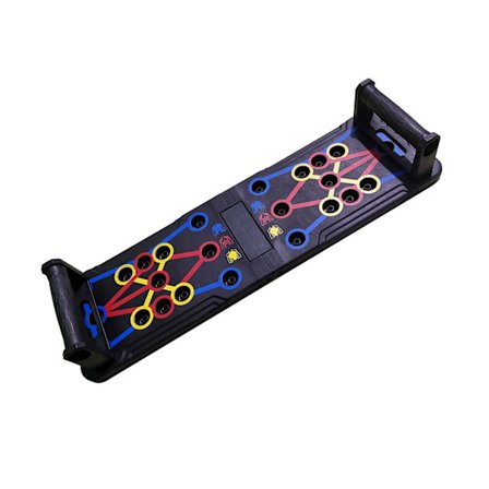 Push Up Board, Sammenleggbar Pushup Fitness Stand for Bærbar Styrketrening. Robust, Stabilt Utstyr for Hjemmegym Trening for Menn Kvinner, Gave til