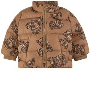 Kids - Burberry Archive Beige Printed Down Jacket 18 Months - Coats and jackets - 18 months - Beige