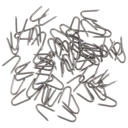 70 stk. Jern Havepæle U-formede Søm Fikseringsværktøj til Fiksering af Hegn