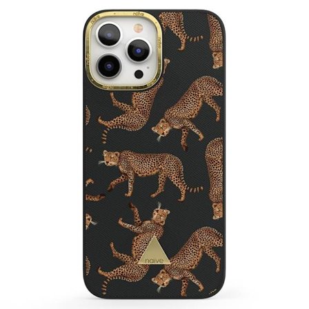 Naive iPhone 13 Pro Max Skal - Cheetah
