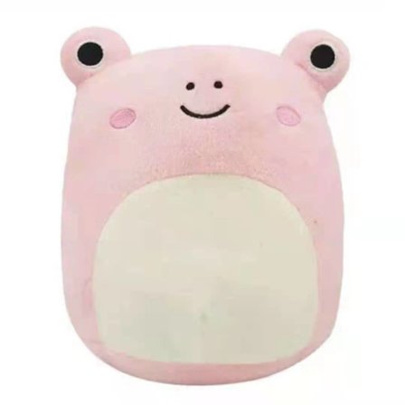 20 cm Squishmallow pute koselig leketøy ROSA HUND ROSA HUND