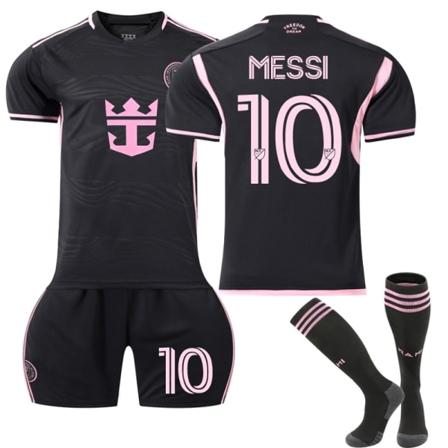 Inter Miami CF Hemmafotbollströja med strumpor för Barn nr 10 Messi 28