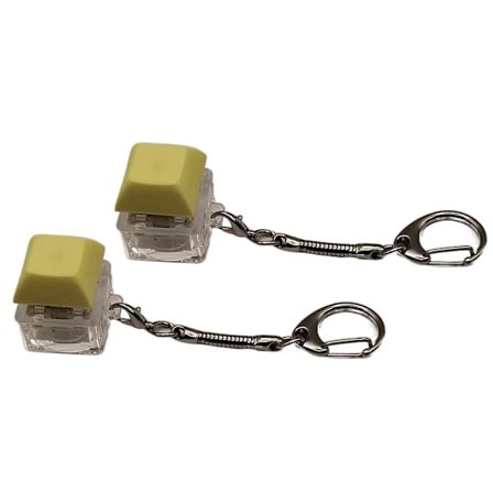 Keyboard Clicker med LED-lys Tastatur Fidget Toys LIGHT