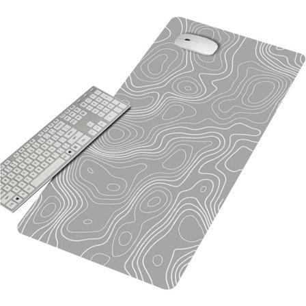 Hiirimatto 900x400*2mm erittäin suuri pelihiirimatto liukumaton työpöydän taustakuva parantaa tarkkuutta (sininen/harmaa/pinkki)