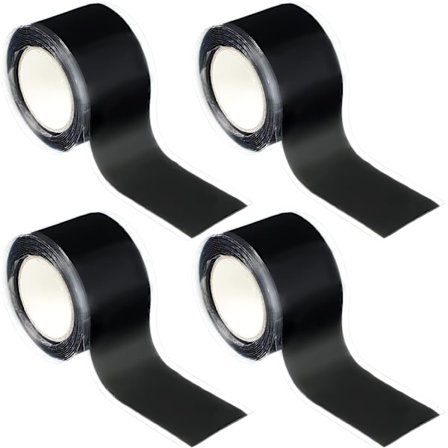 4 ruller grebtape til håndtag selvfusende silikonetape styrtape