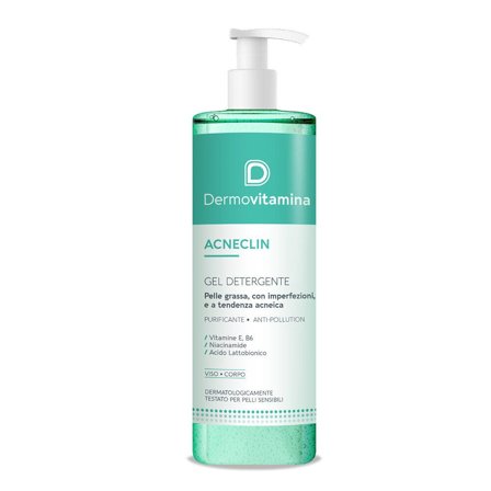 Dermovitamina Acneclin Gel Detergente 400ml