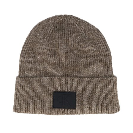Calvin Klein - Beige cuff Lue - Rubberized Beanie Falcon Cuff @ Hatstore