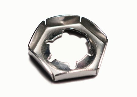 Schäfer & Peters 796746 Sikring af møtrikker A4 DIN7967 M6, pakke med 200, Befæstelse