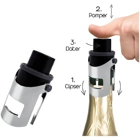 Stål champagnekork.