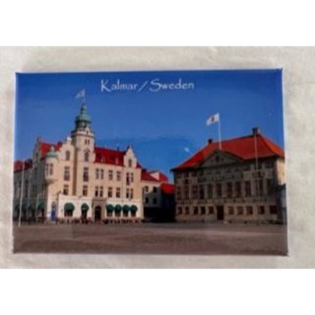 Sweden Souvenir Magnet Kalmar Rådhus