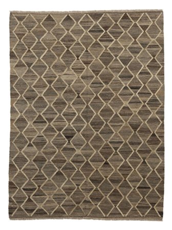 Hand Woven Kilim Ariana Rug 176X237 Brown/Black