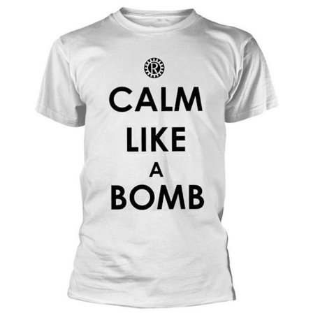 Rage Against the Machine Unisex Adult Calm Like A Bomb T-Shirt