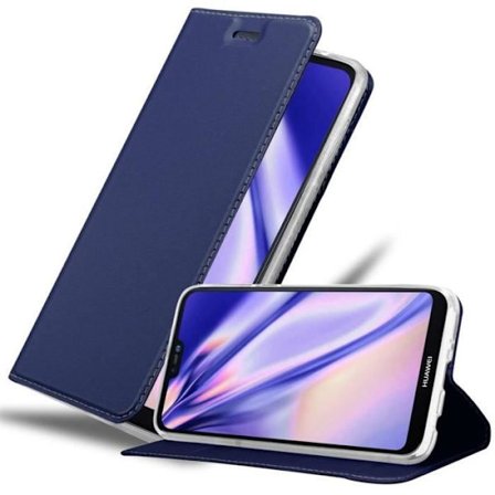 Cadorabo Fodral till Huawei P20 LITE i KLASSIG MÖRKBLÅT