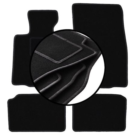 Velourmattor set för: Mini Countryman R60 halvkombi (2010-2017)_MGF