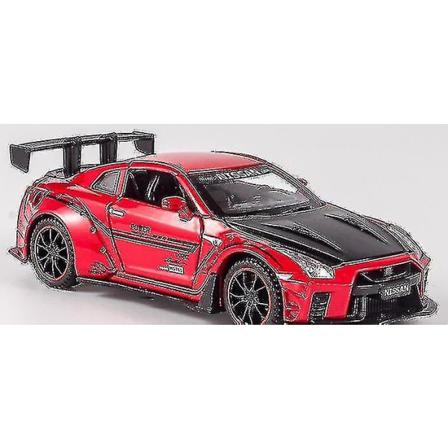 Leksaksbilar 1:32 Nissan Gtr R35 Bilmodell I Formgjuten Legering