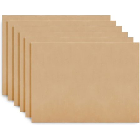 [LLC] Genanvendeligt bagepapir i stykker, skærebare bagemåtter, varmebestandige op til 270°C, 30 * 40cm, lette at rengøre