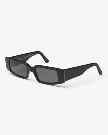Sunglass 05 - Deep Black Solid - Black - One Size