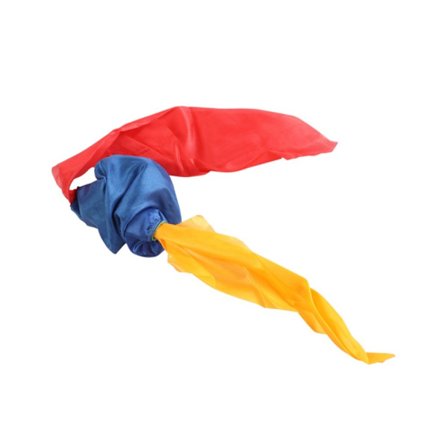 5 stk Magiske rekvisitter Fire farger skjerf Fargerike skjerf