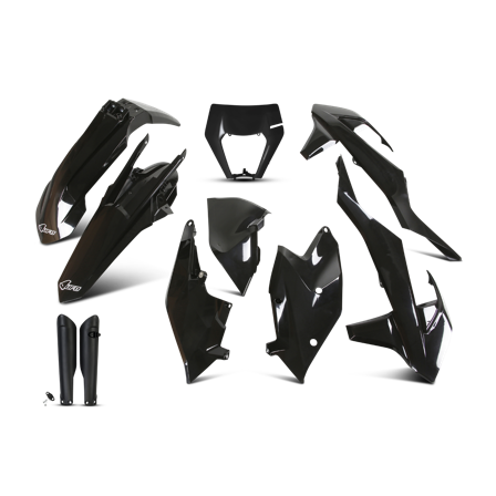 Enduro Plastic Set UFO Volledig - KTM 250 EXC-F 2017-2019