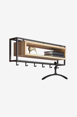 Spinder Design - Klädhängare School 80 - Svart - Vägghyllor - Från Homeroom