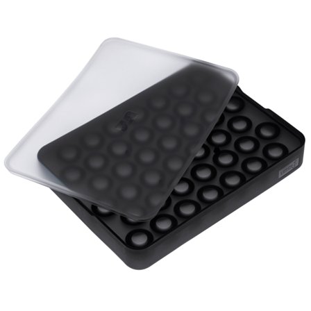 Lurch Isterningeform til iskugler, 2 cm - Sort/transparent | KitchenOne
