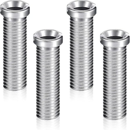 Rostfri diskbänk korg skruv hem handfat avloppssil 4 stycken