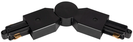 Hide-a-Lite LiteTrac Skarv justerbar, 1-fas, svart, Belysning