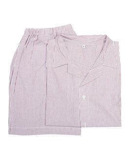 Pyjamas kortærmet Runmarö Rosa