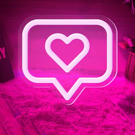 Meddelande Neonskylt för Väggdekor LED Neonskylt för Bröllopsbutik Fest Mottagning Välkomstskyltar Hjärt Skyltar Dekor