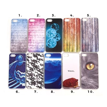 Skal med motiv iPhone 7/8