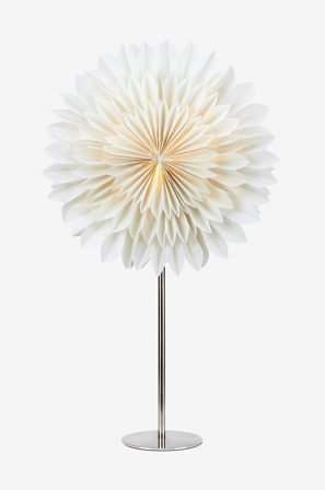 Markslöjd - Bordstjärna SOLINA 35cm - Silver - Adventsstjärnor - Från Homeroom
