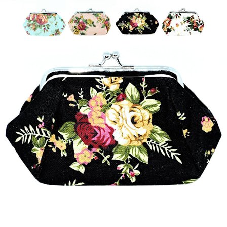 Blommig - Portmonnä [Medium] - Flera färgval